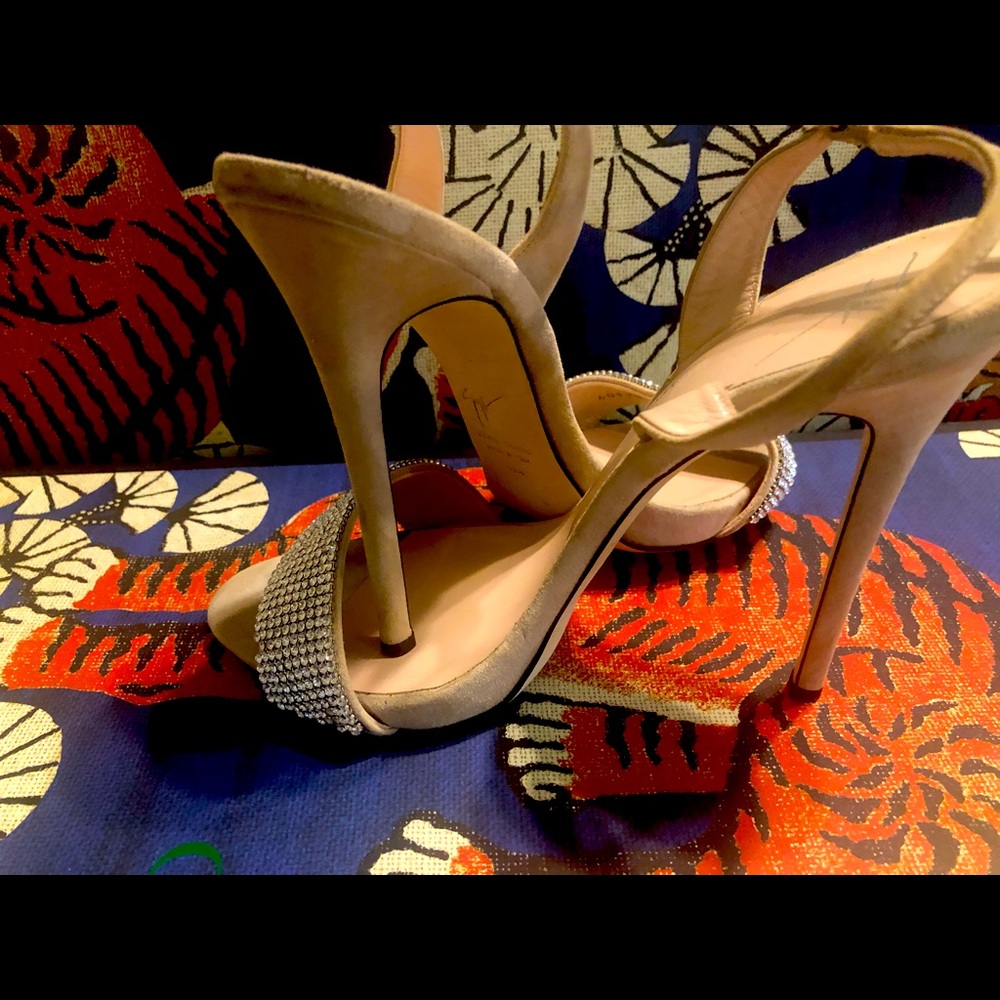 Giuseppe Zanotti Crystal Embellished Heels - Picture 4 of 8